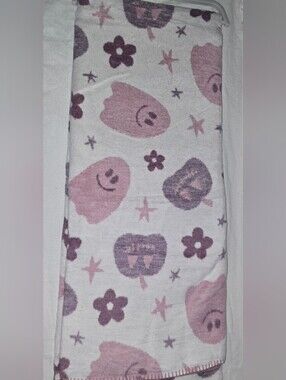 Docofil Blanket Halloween Ghost Pink